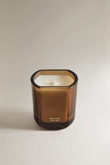 (220 G) VELA AROMÁTICA MULLED SPICES - Rojizo de Zara