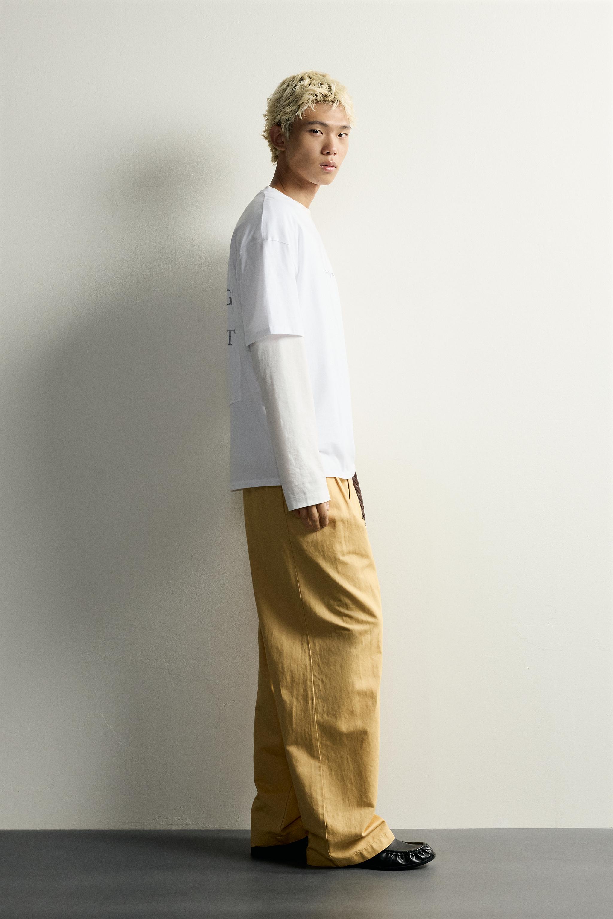 RELAXED FIT PRINTED PATCH T-SHIRT