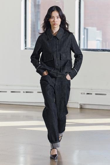 SELVEDGE POCKET JACKET ZW COLLECTION - Grey by Zara - Image 0