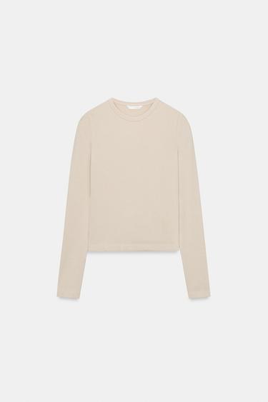 CAMISETA CUELLO REDONDO - Piedra de Zara