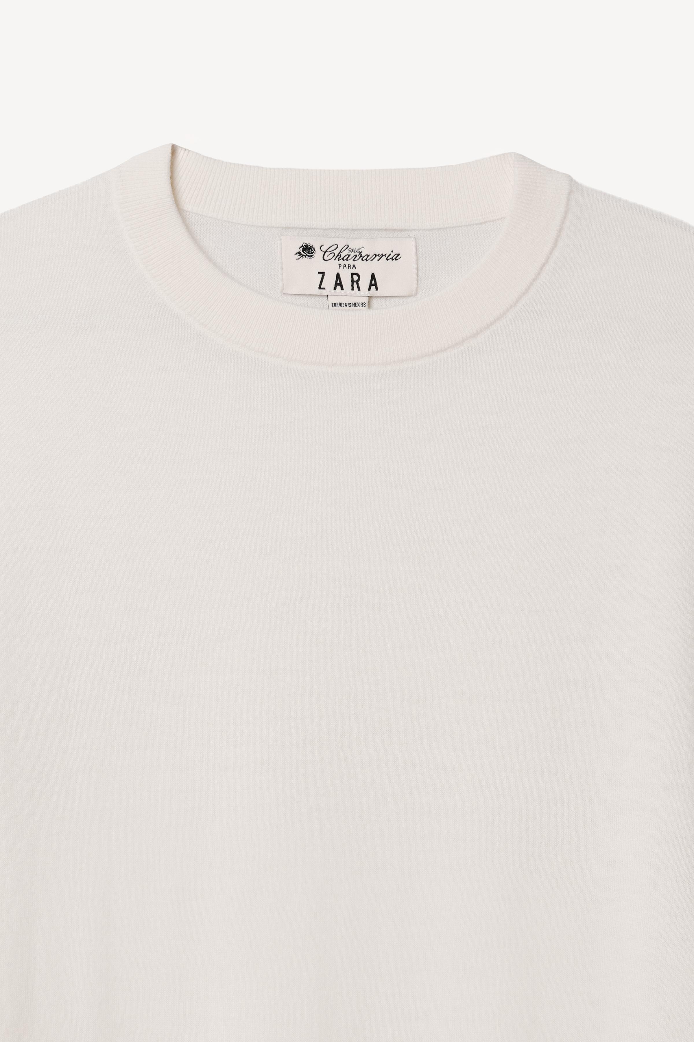 LIGHTWEIGHT WOOL BLEND JUMPER WILLY CHAVARRIA X ZARA