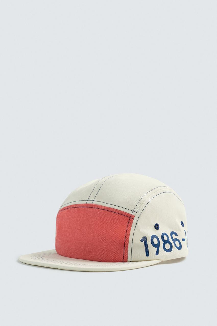 Gorra Visor Plano Combinada – Zara – صورة المنتج