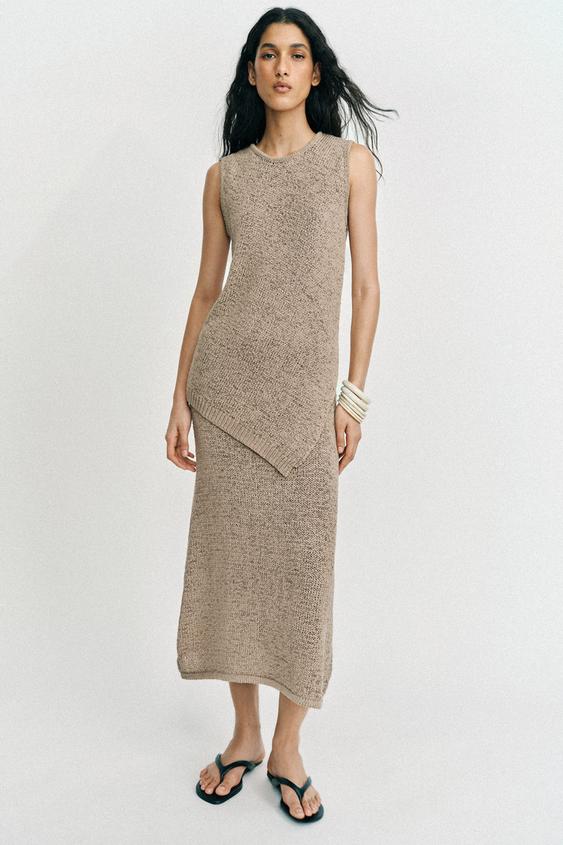 ASYMMETRIC KNIT TOP from Zara - $45.90