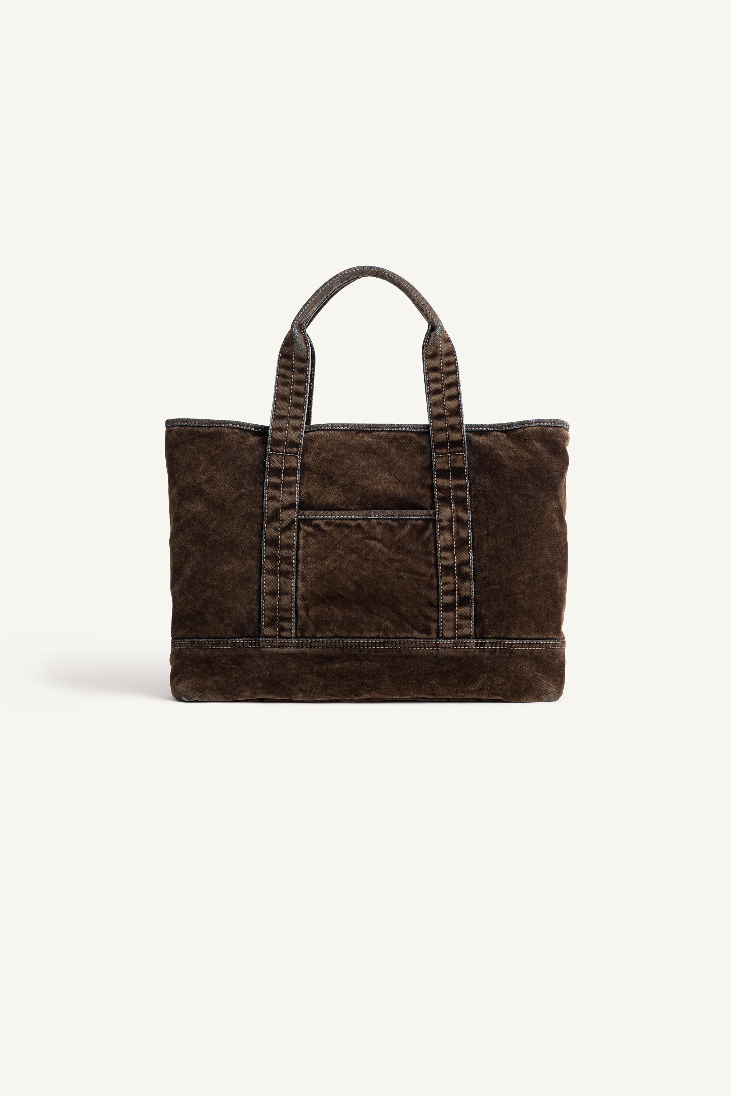 Limited Edition Washed-Effect Shopper Bag