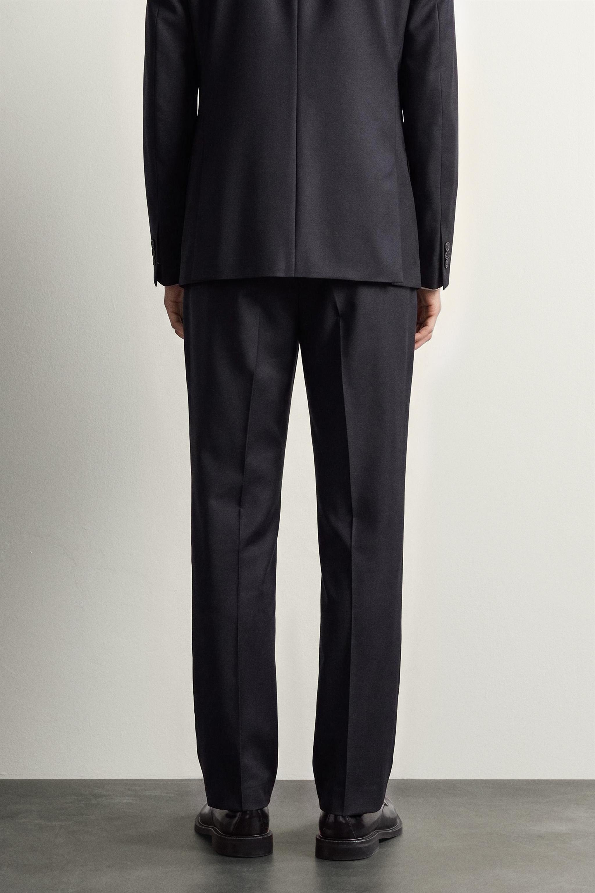 PANTALON DE COSTUME 100% LAINE