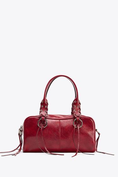 Zara KRAKLEEVIIMISTLUSE BOWLING-KOTT - Punane