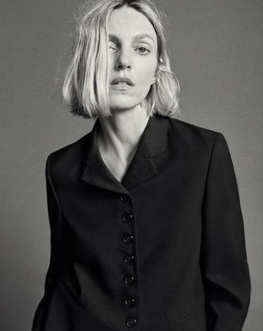 ZW COLLECTION STRAIGHT BUTTONED BLAZER - Black by Zara