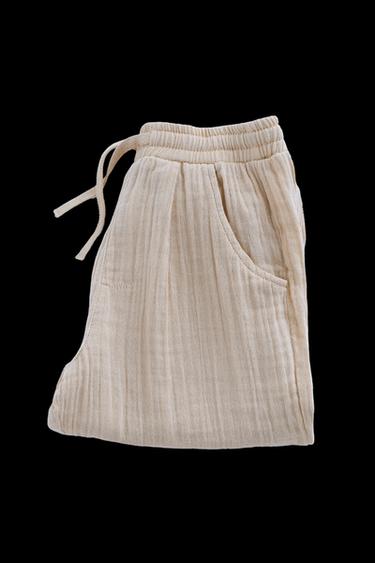 TIMELESZ - JOGGERHOSE MIT TEXTUR - Hellbeige von Zara