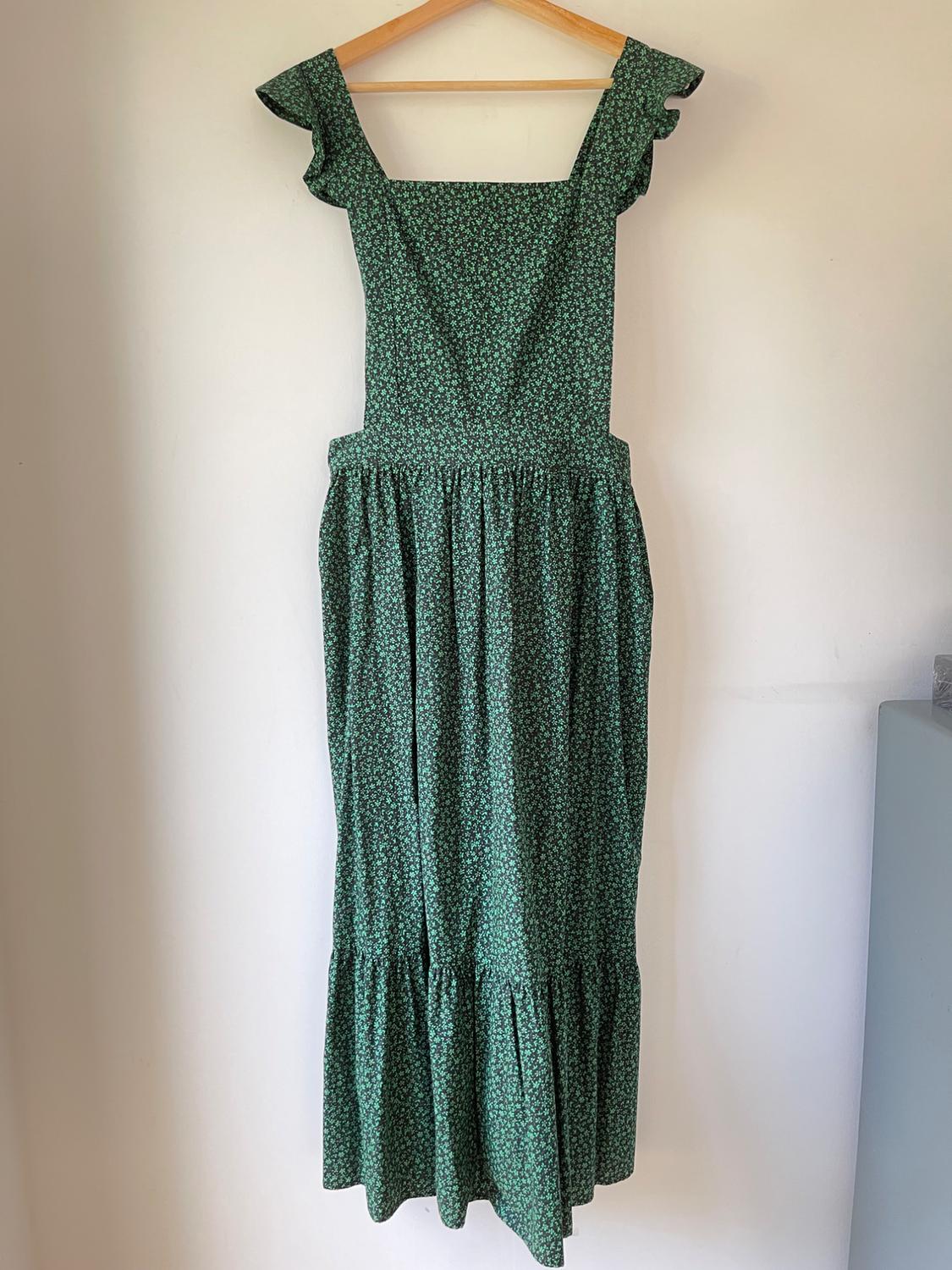 PRINTED PINAFORE DRESS - Image 9