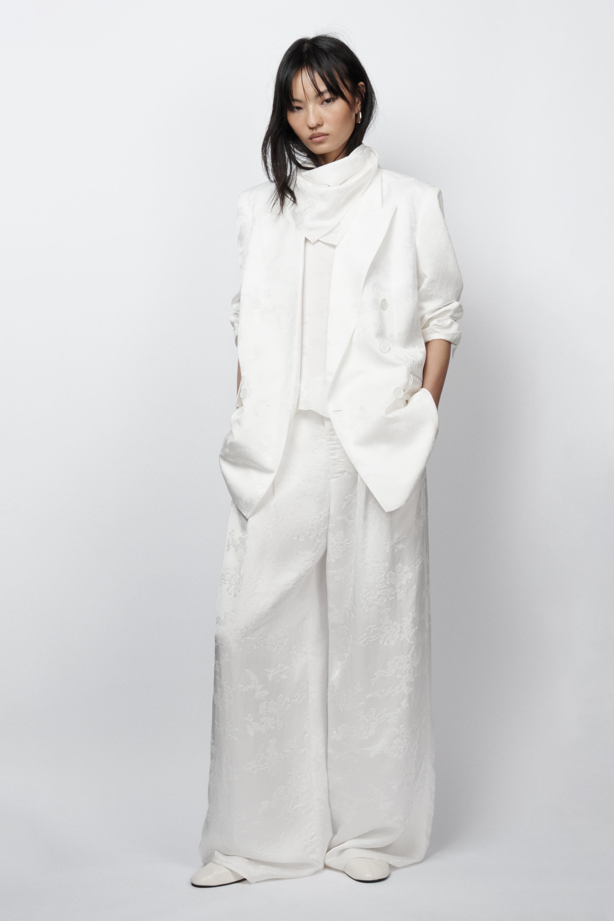 服/ファッション 1016-231   XTFGJ10J3 裏起毛 コットンライク ハイネック ジップアップ (単品)
