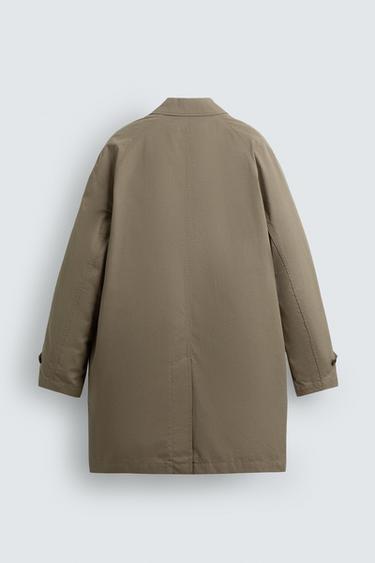 TRENCH COAT WITH DETACHABLE LINING - Beige by Zara - Image 7
