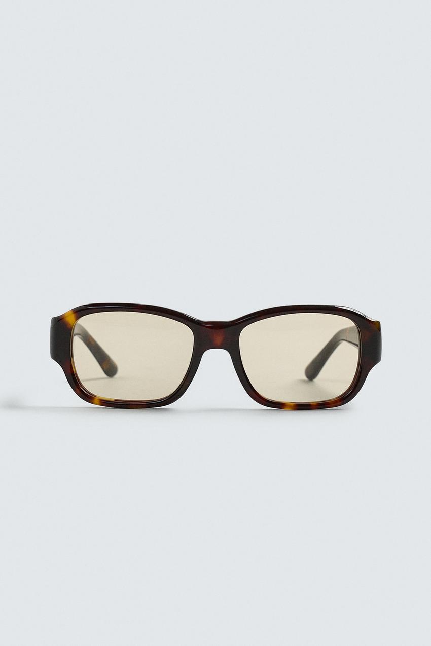 RECTANGULAR SUNGLASSES - Tortoise shell | ZARA United States display picture 1
