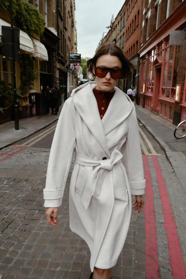 Women´s White Coats ZARA