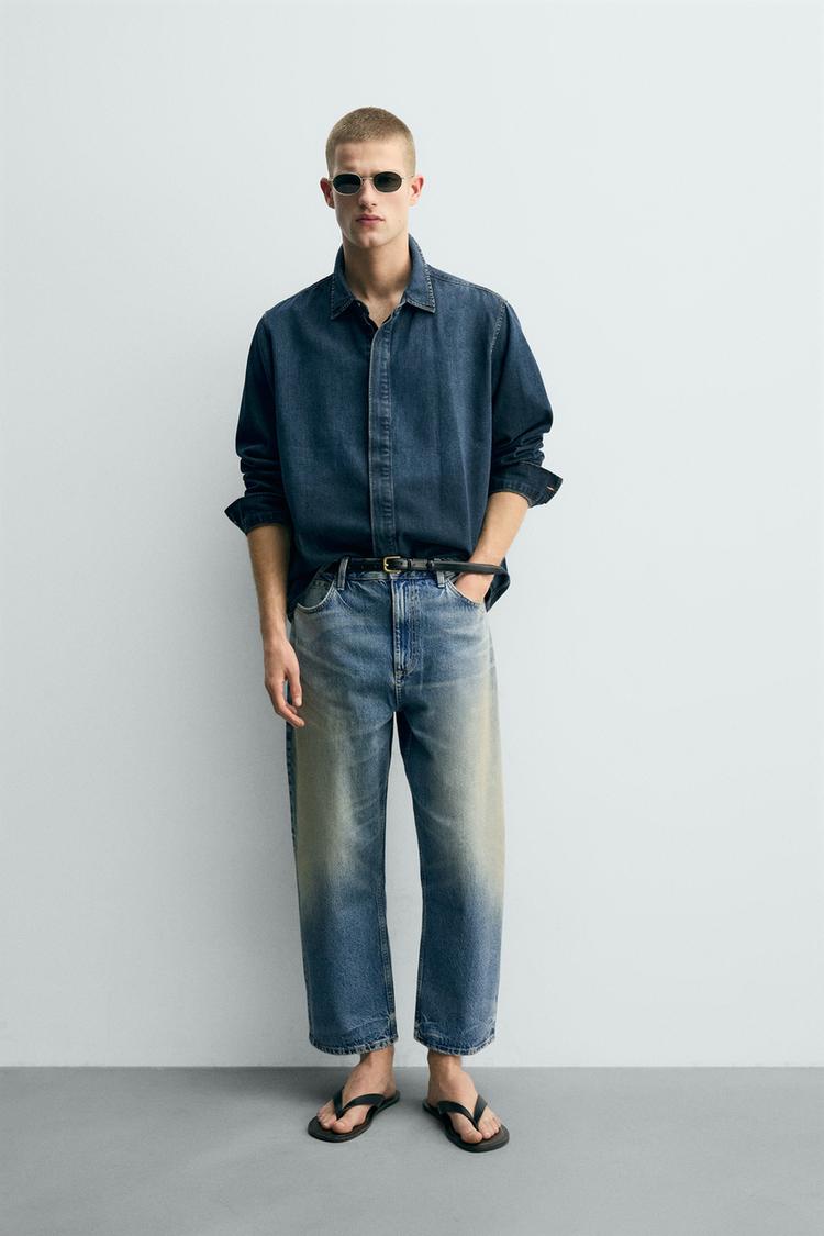 TAPERED GENİŞ PAÇA JEAN