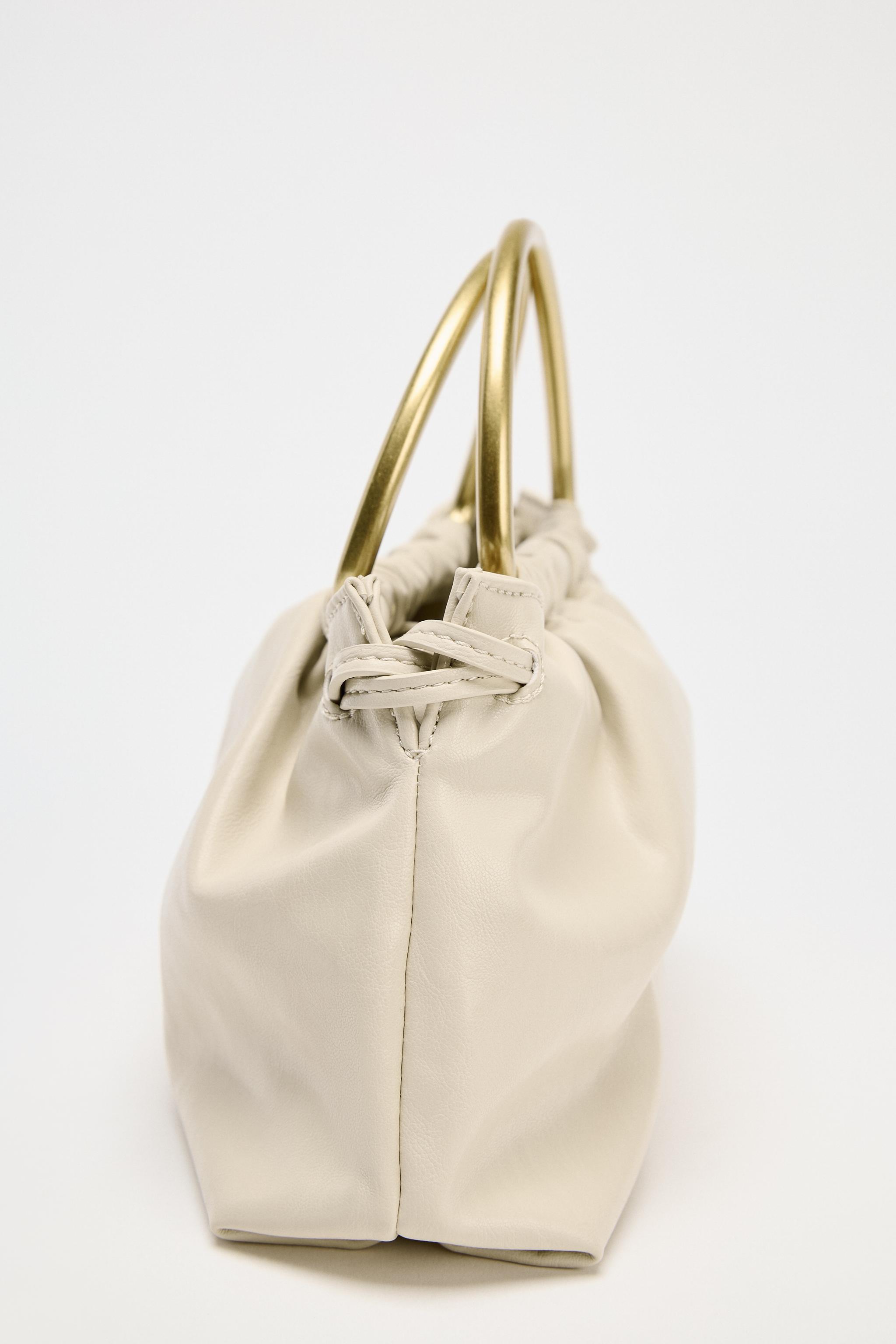 ☆ドイツ発*ZARA*新作*ミニボウリングバッグ/ECRU☆ ミニボーリングクロスボディバッグ - エクリュ | ZARA Japan / 日本