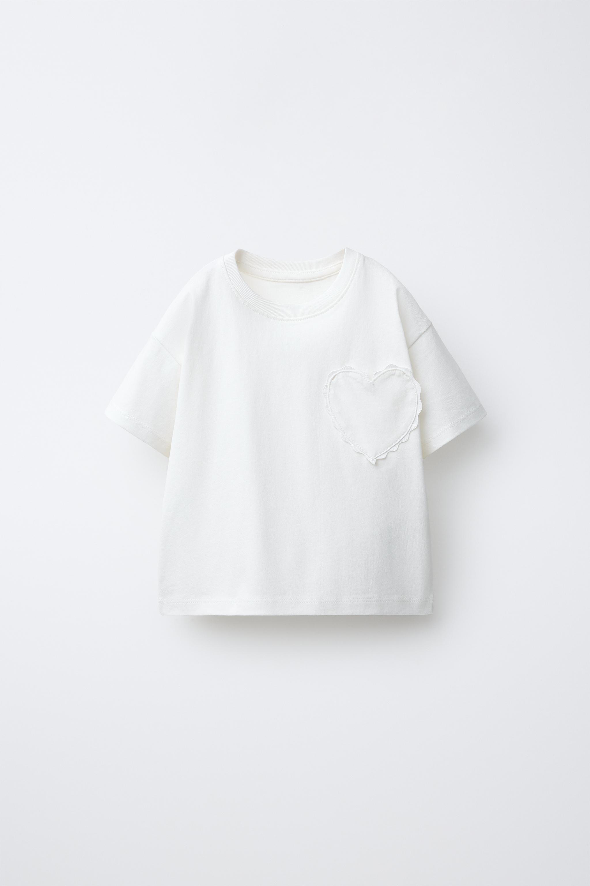 T-SHIRT CŒUR ONDULINE