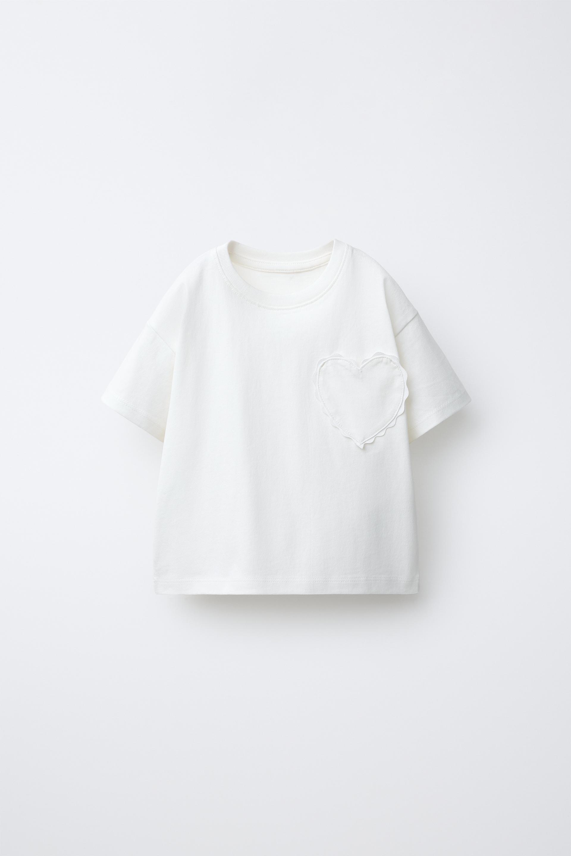 T-Shirt With Wavy Heart