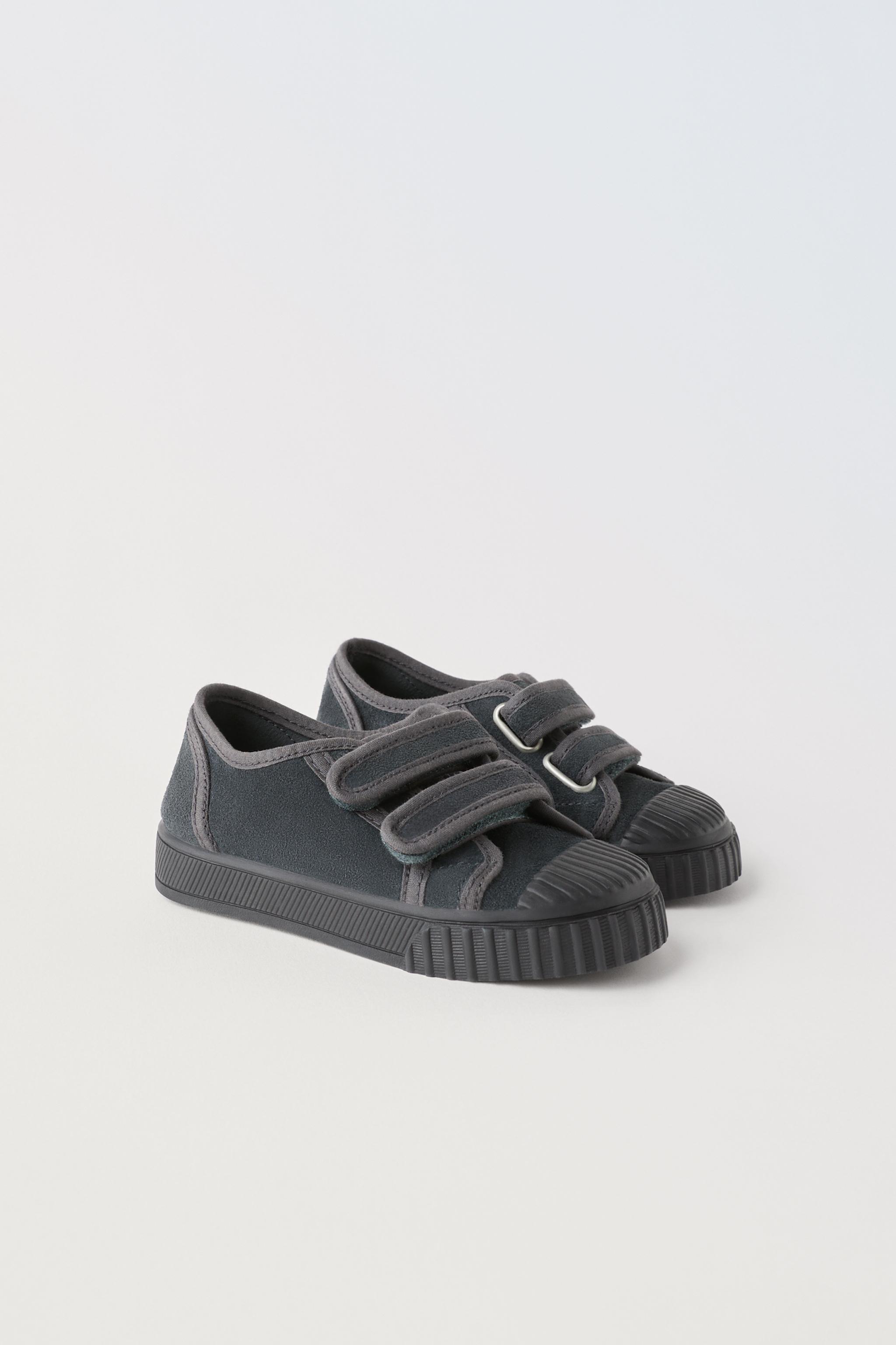 Black sales zara trainers