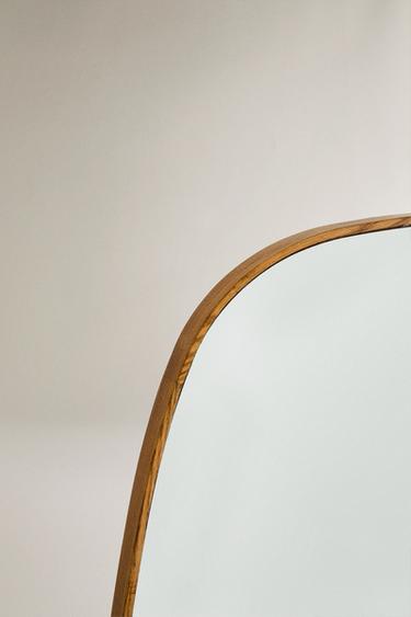 IRREGULAR FULL LENGTH MIRROR - Brown by Zara - Image 2