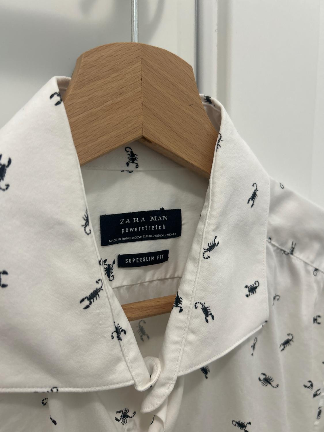 PRINTED STRETCH SHIRT - Image 4