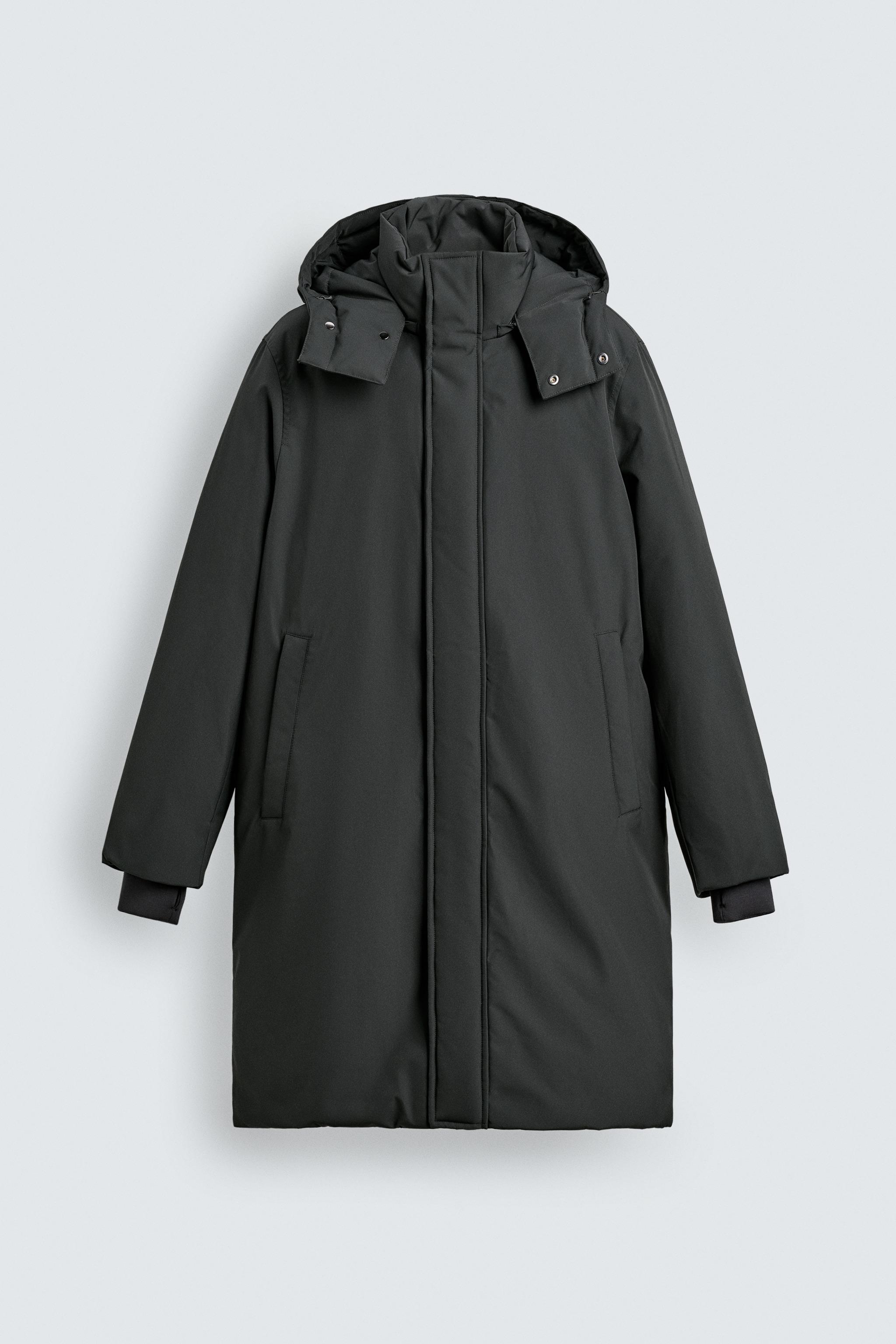 ロングパフジャケット - グリーン | ZARA Japan / 日本