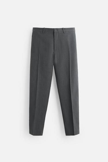SUIT TROUSERS - LIMITED EDITION - Grey by Zara - Image 0
