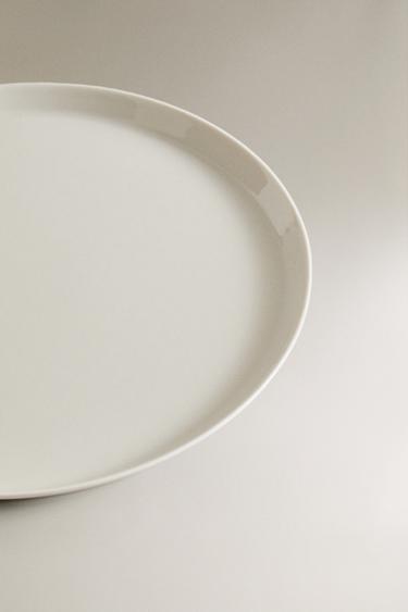 PORCELAIN DINNER PLATE - White by Zara - Image 2