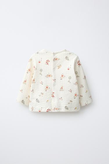 WINNIE THE POOH © DISNEY TEXTURED T-SHIRT — Multicolored 2