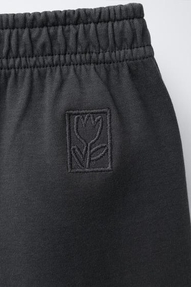 WIDE-LEG TROUSERS - Anthracite grey by Zara