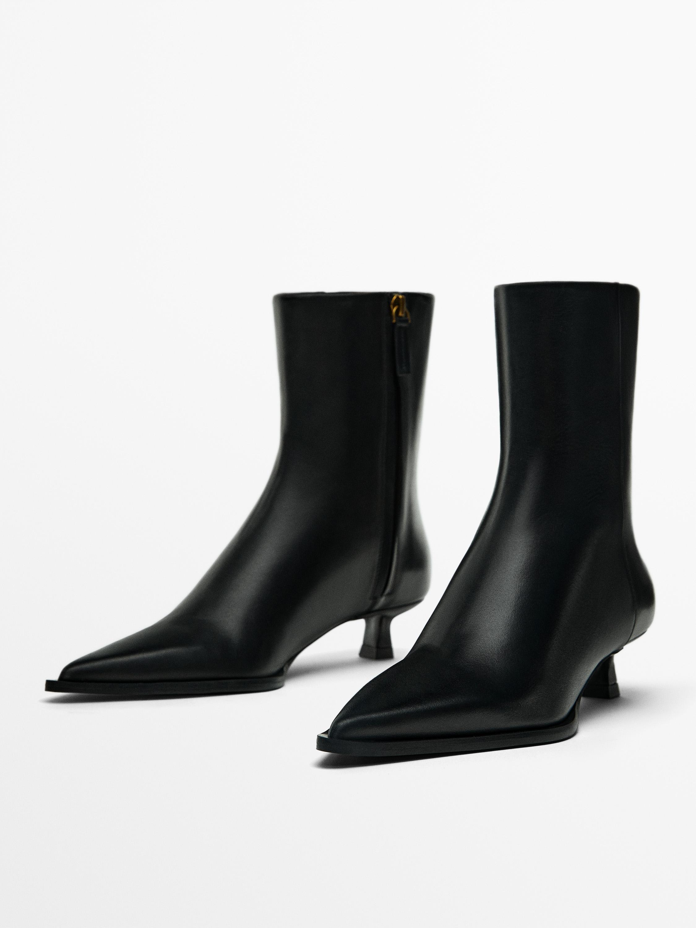 Bottines a talon clearance zara