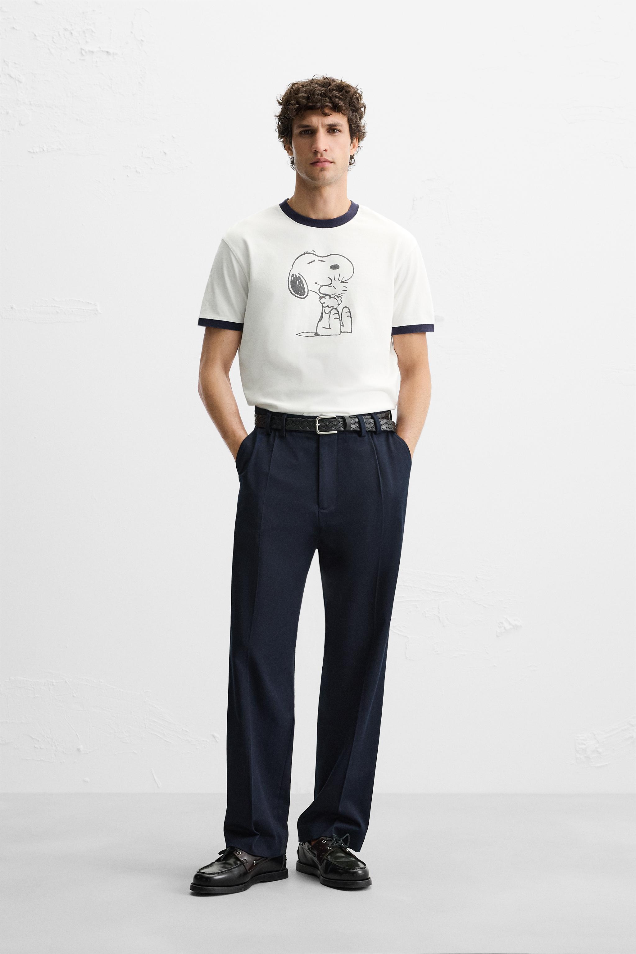 T-SHIRT CONTRASTE SNOOPY ™