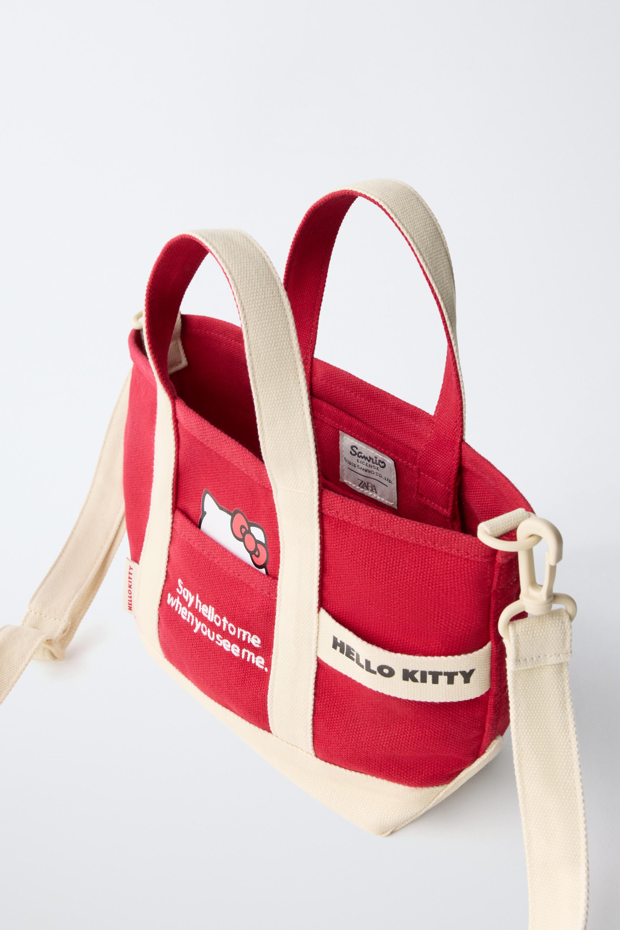 HELLO KITTY© SANRIO ミニトートバッグ - レッド | ZARA Japan / 日本