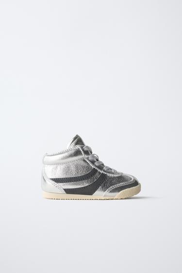 BASKETS MONTANTES MODE - Argent de Zara - Image 0