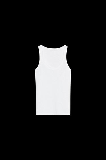 FADED-EFFECT T-SHIRT - White by Zara - Image 0