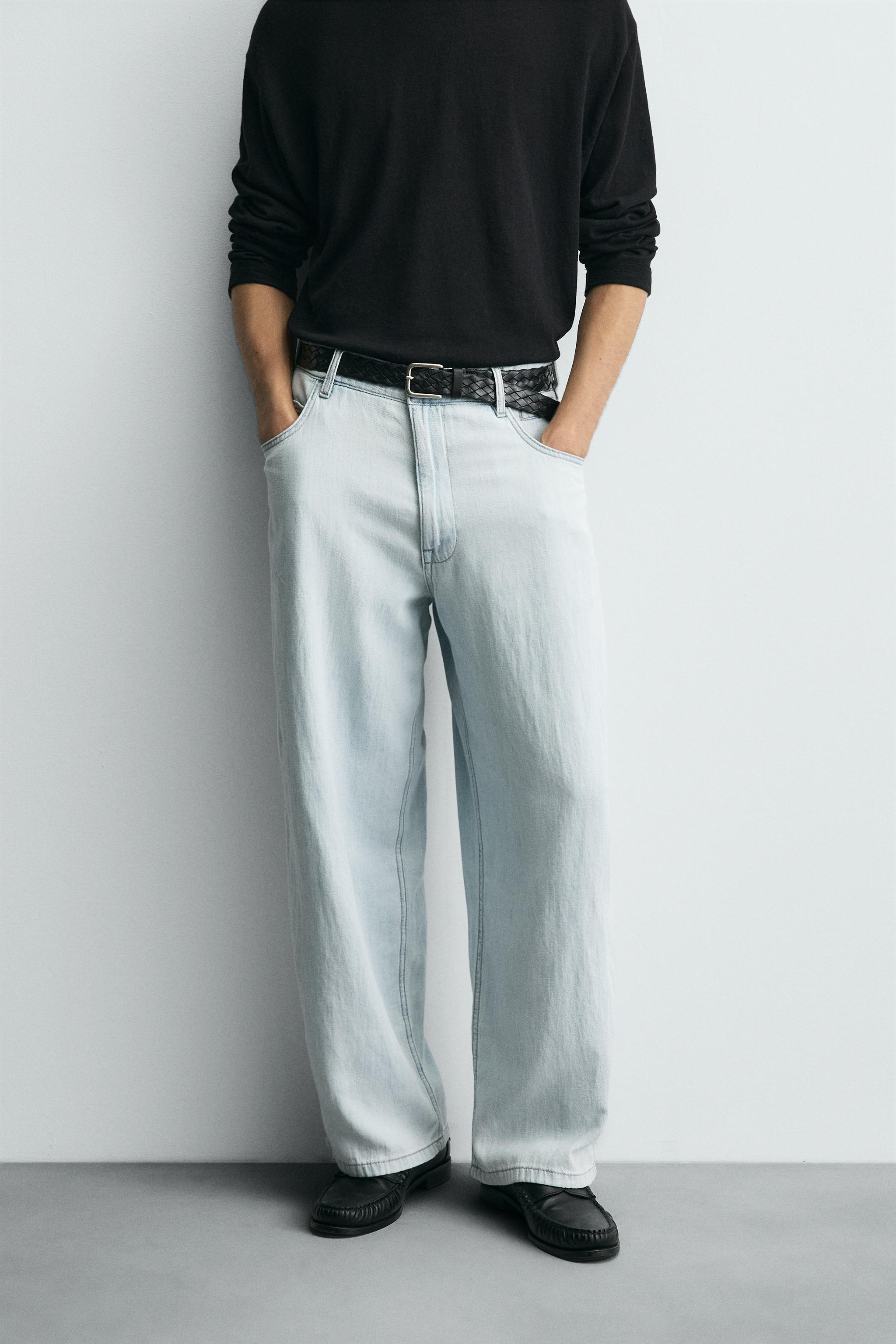 Na.e Wide Loose Jeans サイズM-Long ライトブルー Wide Loose Jeans_Light Blue | Na.e