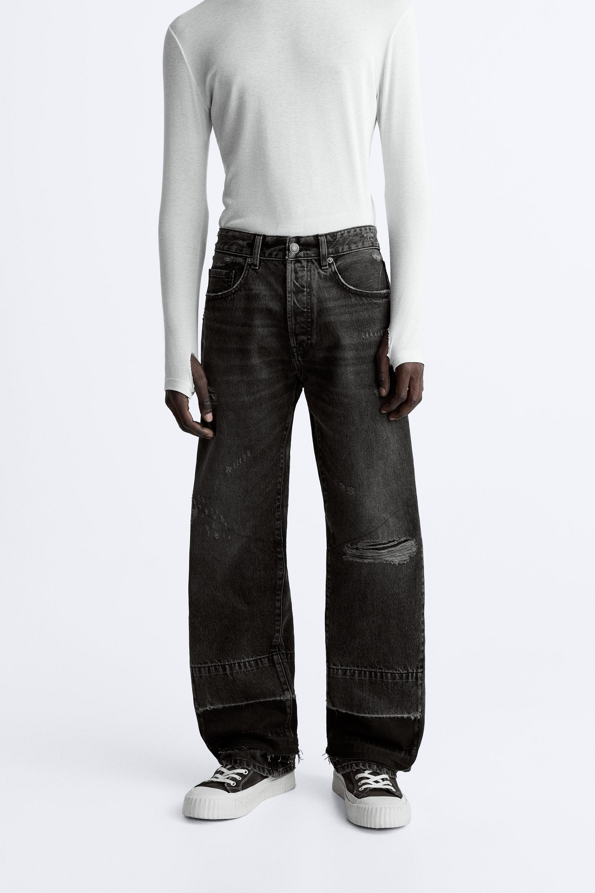 Zara black jeans store men