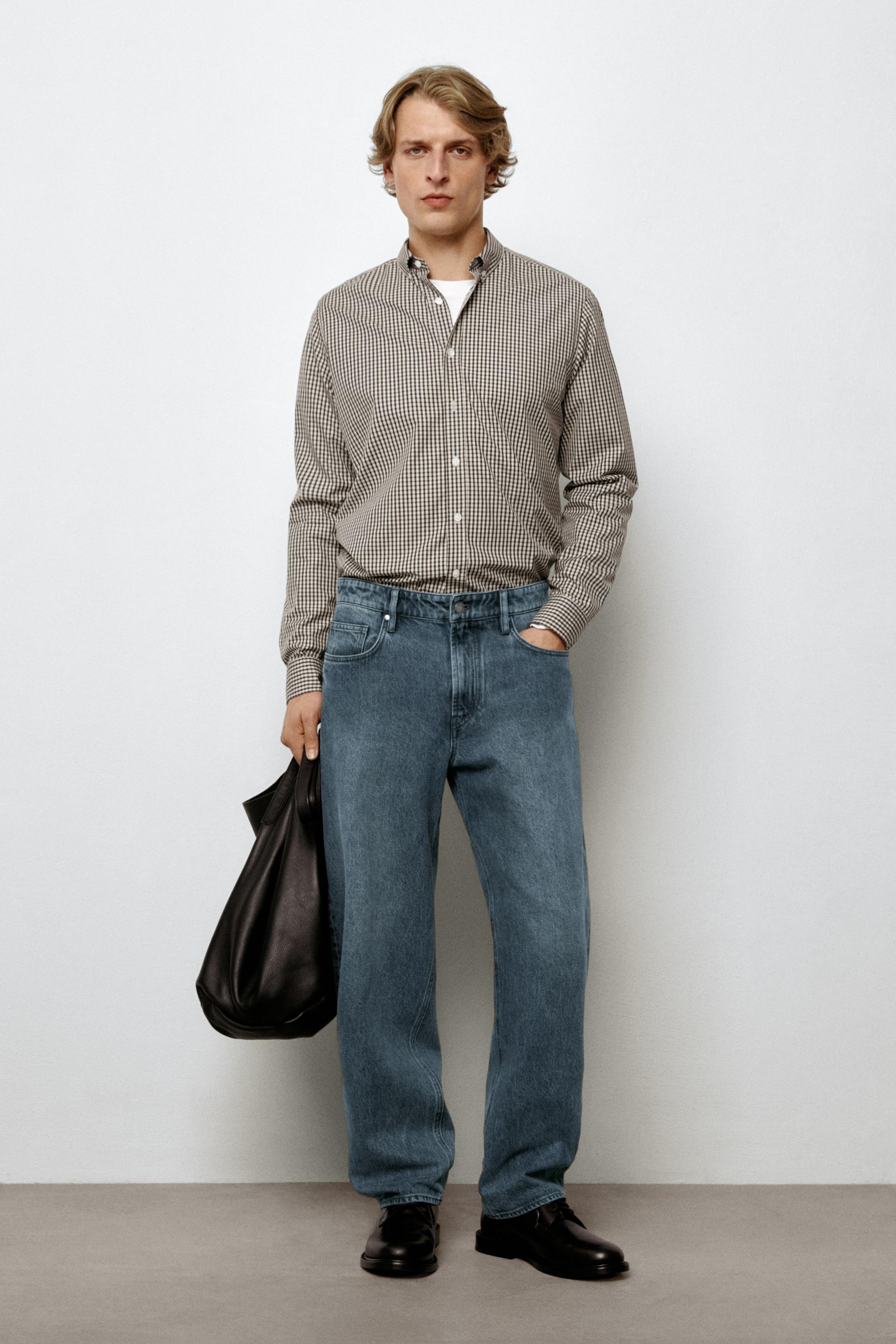 Barrel fit jeans