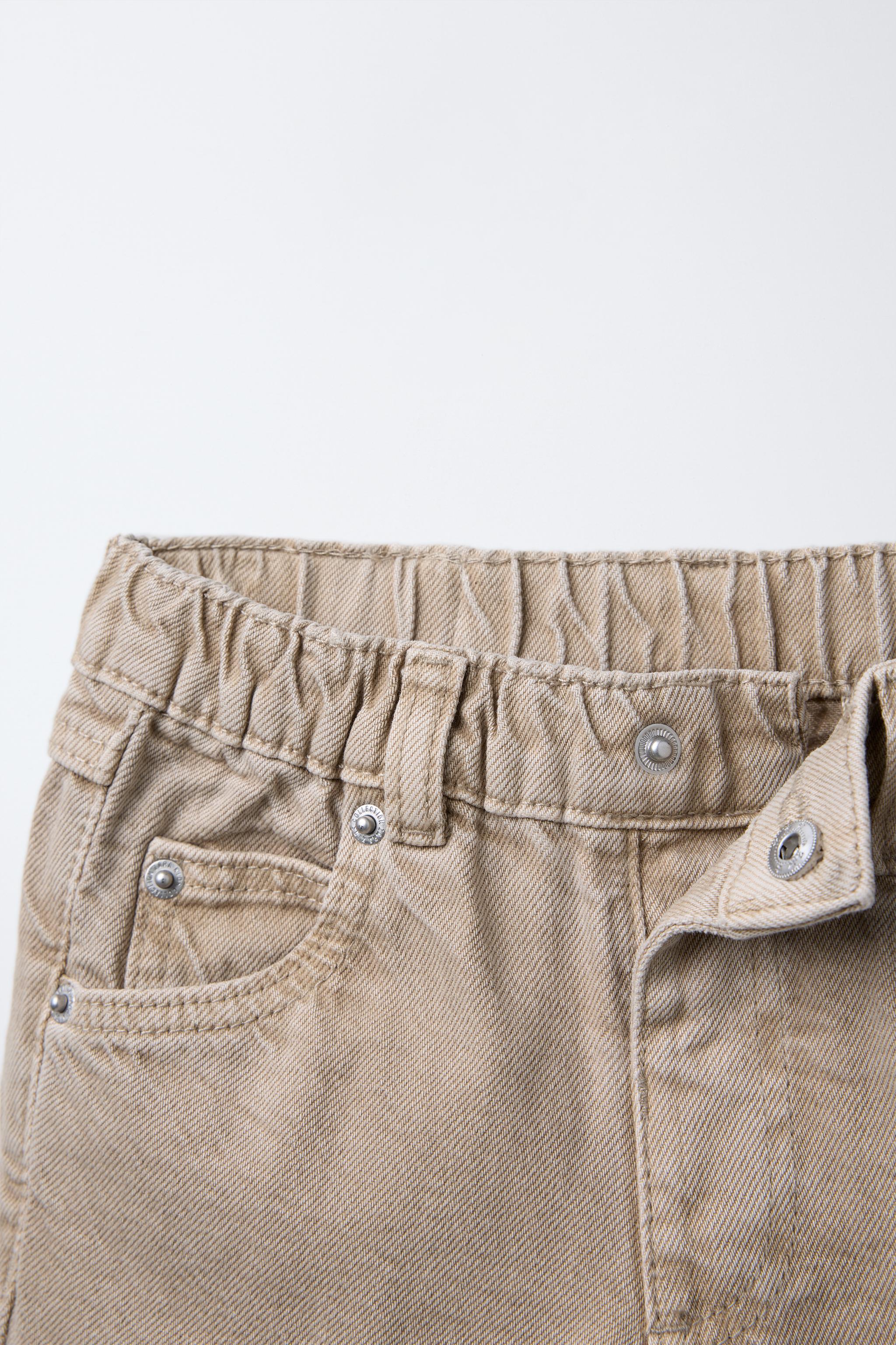 TWILL BAGGY PANTS - Light beige | ZARA United States TWILL BAGGY PANTS - Light beige | ZARA United States