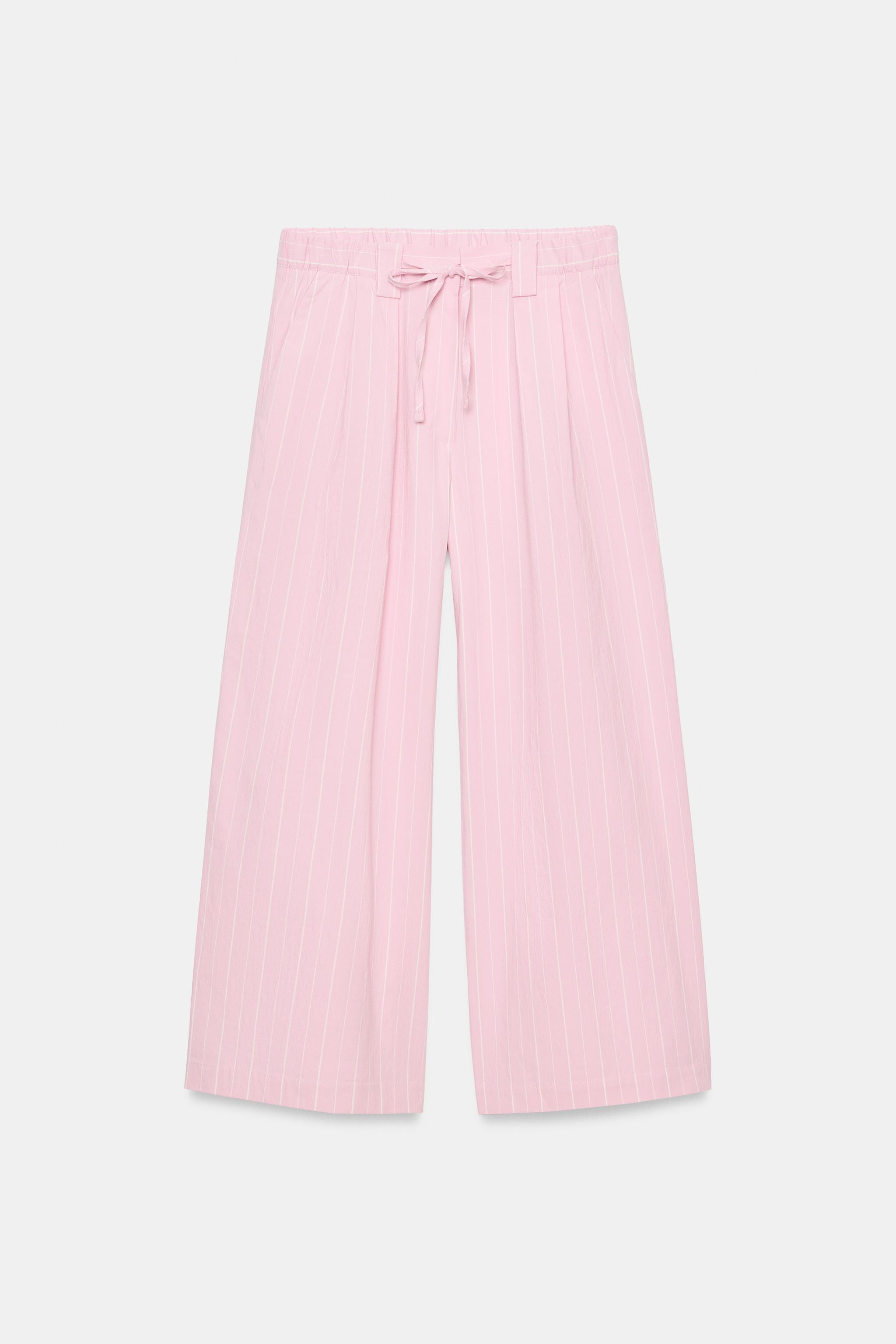 JUPE-CULOTTE À RAYURES