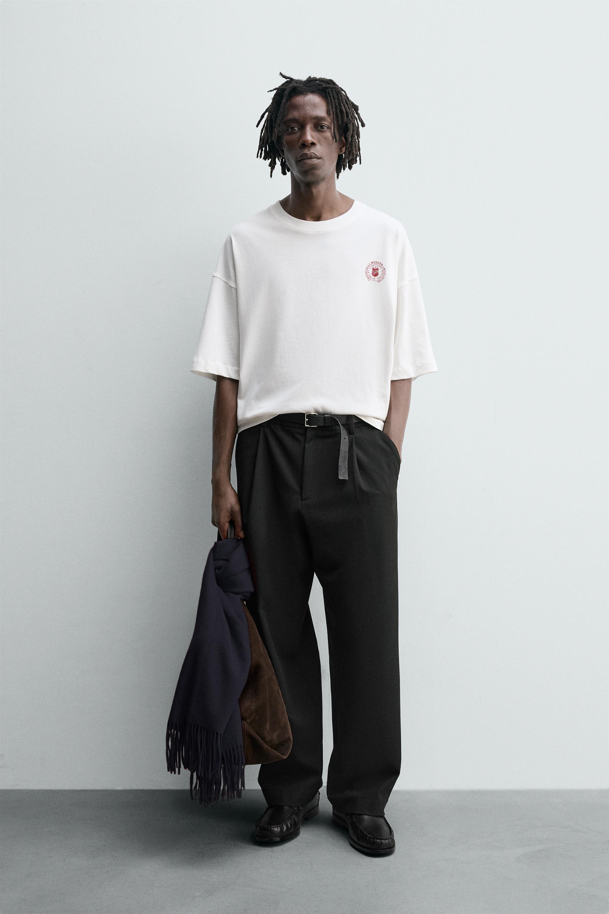 spoken words project▼カットソー ブラウス PRINTED TEXT T-SHIRT - White | ZARA United States