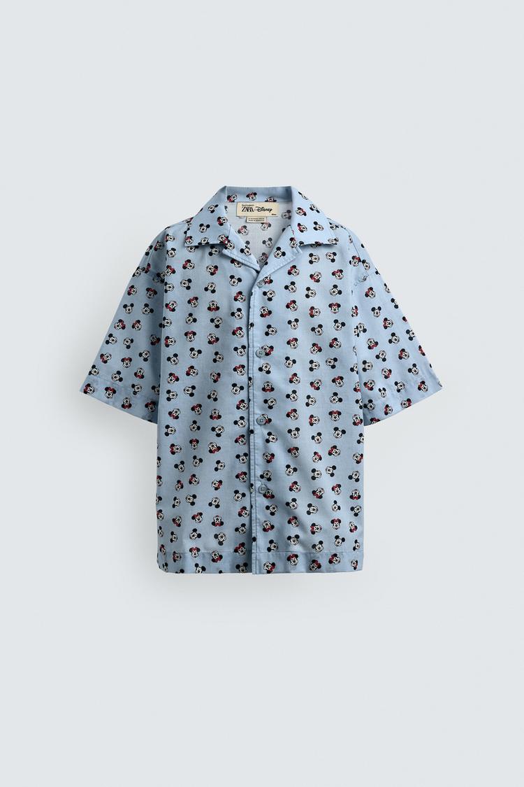 CAMICIA MINNIE TOPOLINO HARRY LAMBERT FOR ZARA X DISNEY