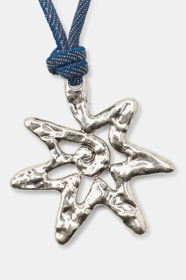 COLLIER CORDON ÉTOILE - Argent de Zara - Image 2