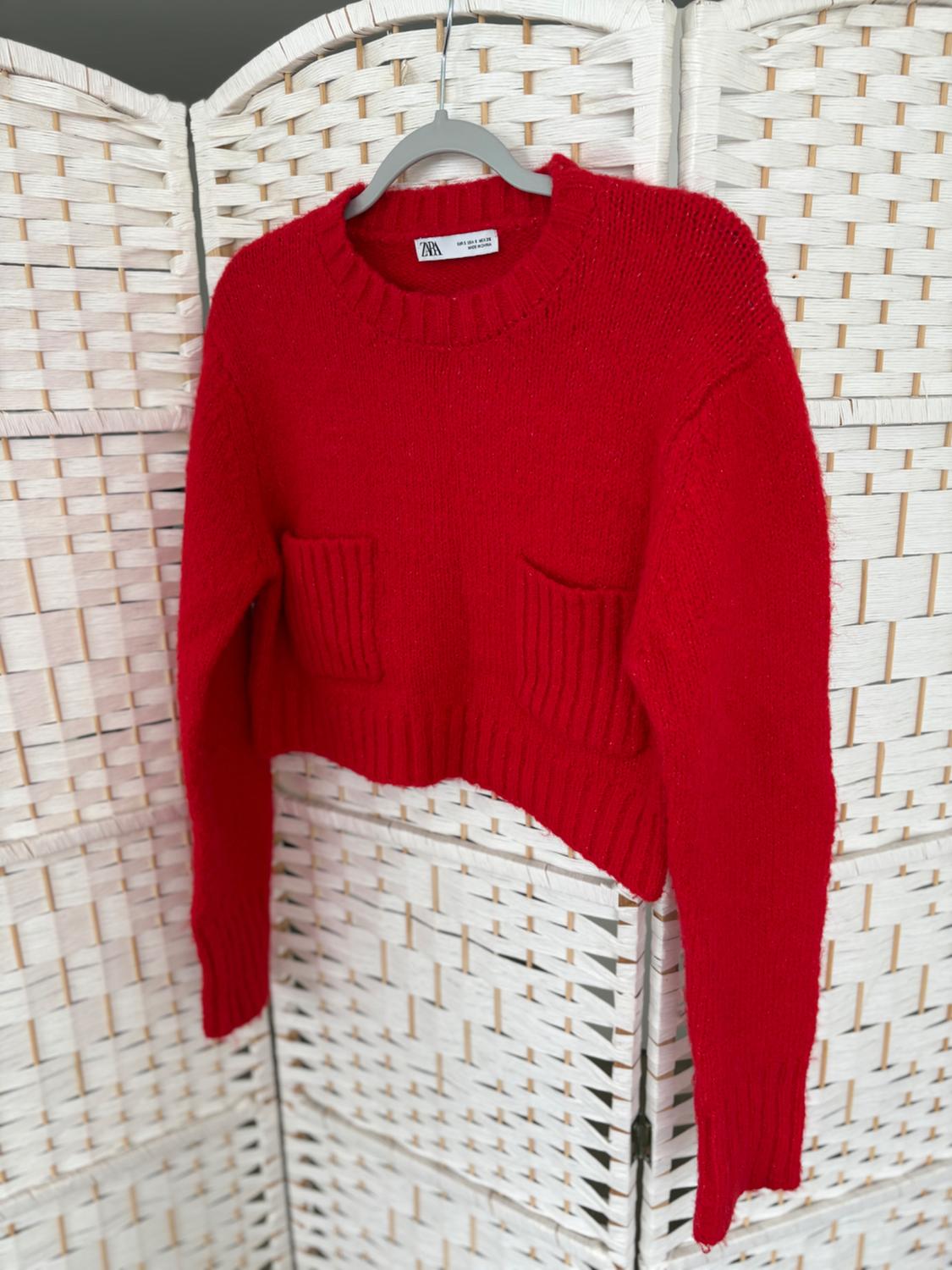SOFT KNIT CROPPED SWEATER - Image 4