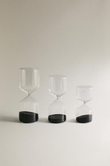 TIMEGLAS - Sort fra Zara - Billede 0