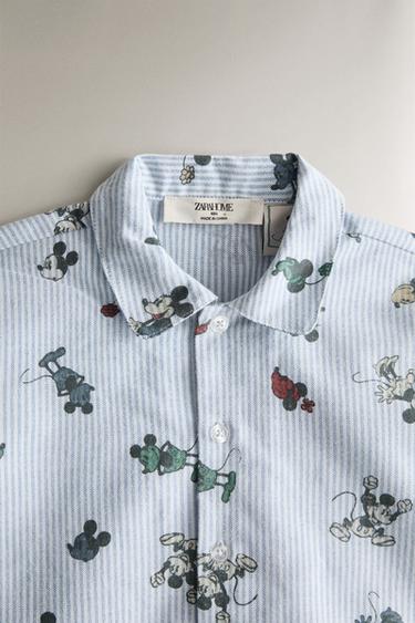 KIDS' MICKEY & MINNIE ©DISNEY FLANNEL PYJAMA SET - Light blue by Zara - Image 2