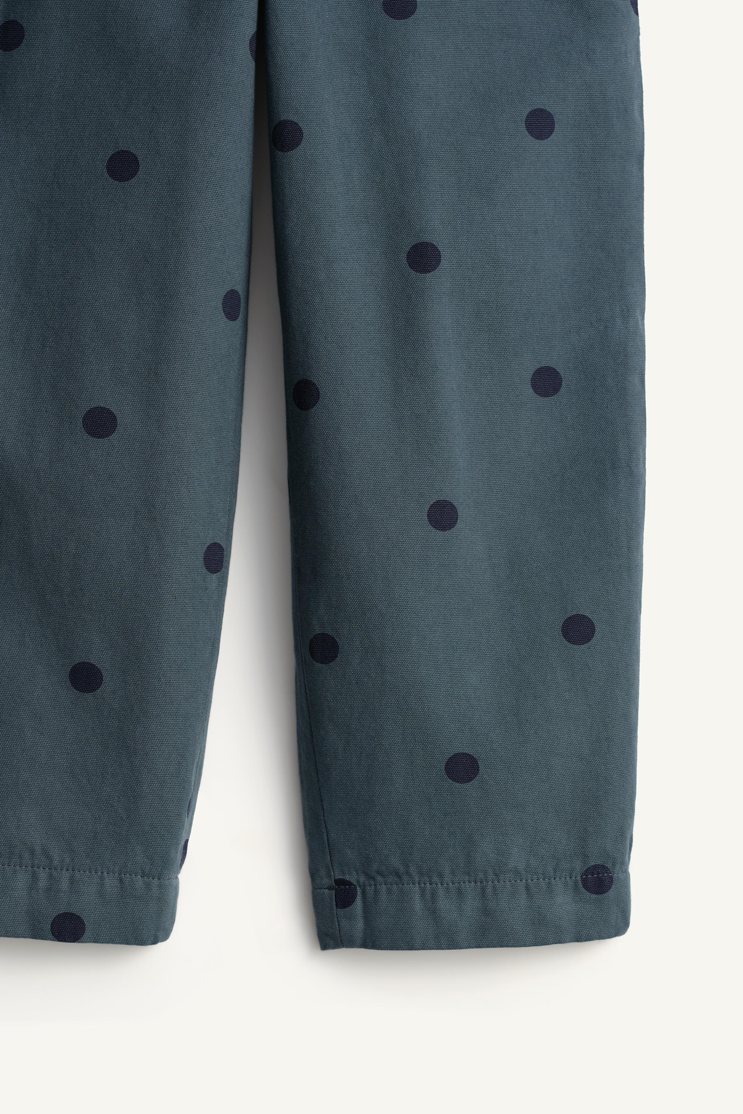 LIMITED EDITION POLKA DOT BUTTON BALLOON PANTS