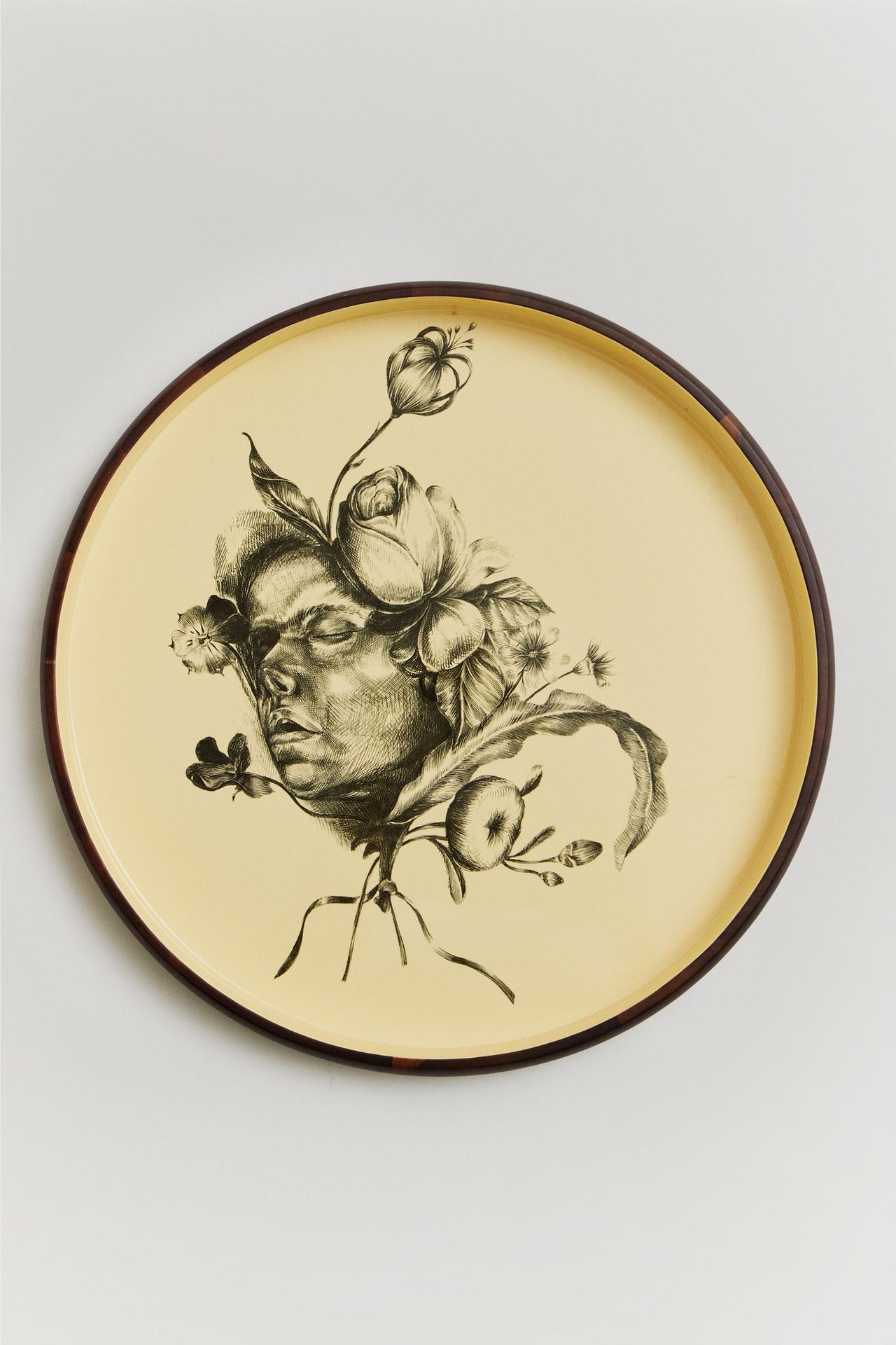 THE ALDIQUÀ ROUND TRAY — Cream