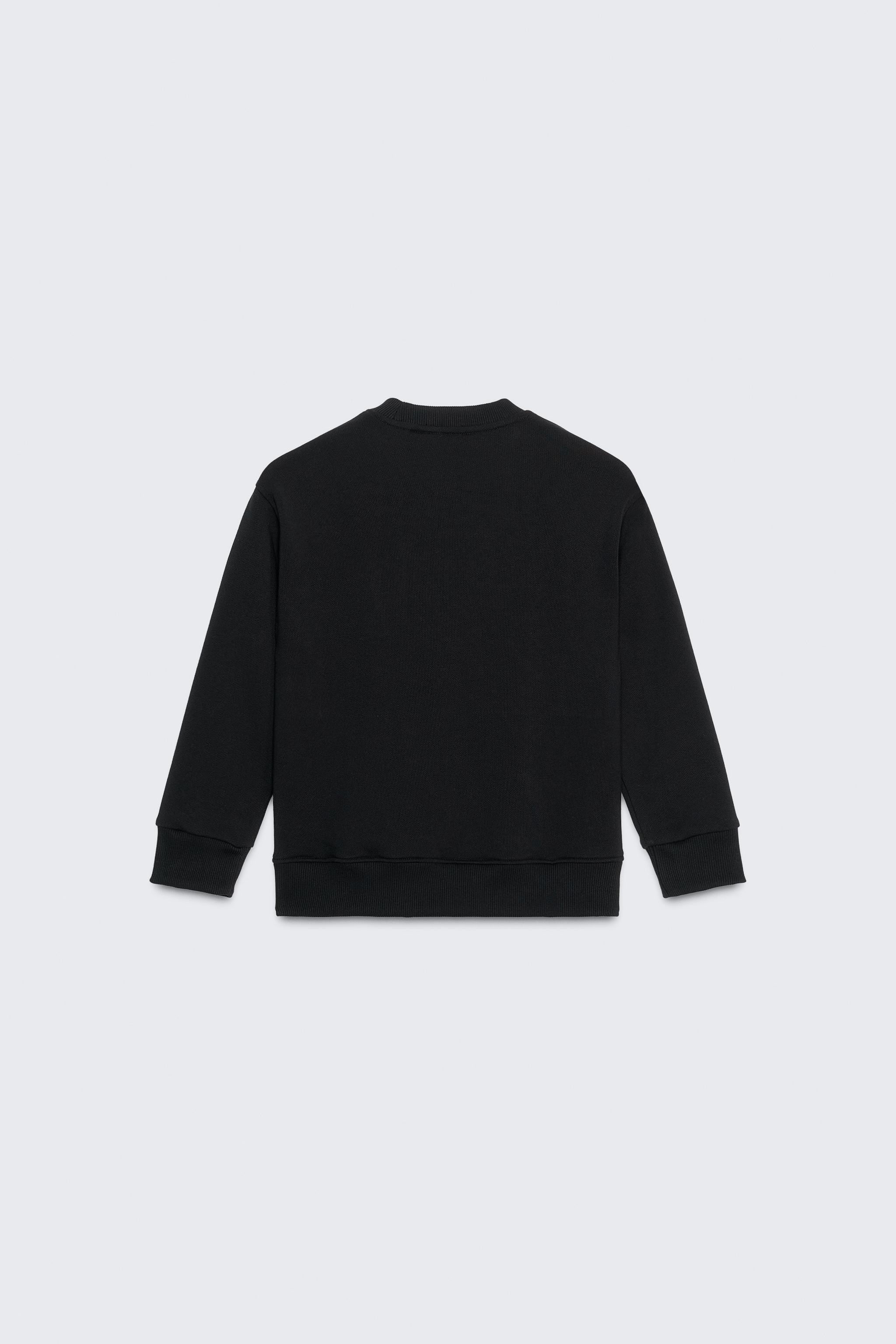 50TH ANNIVERSARY EMBROIDERED TEXT SWEATSHIRT