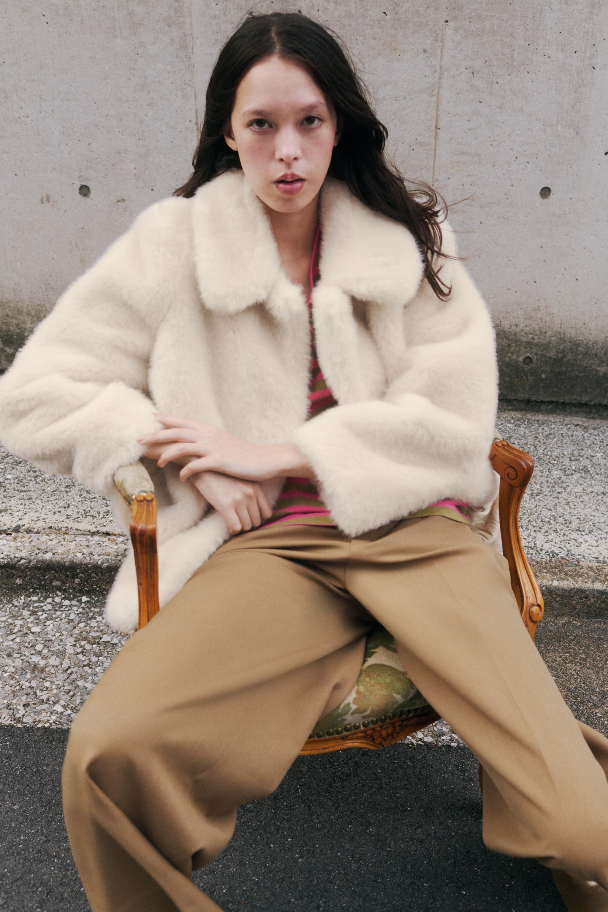 フェイクファーコート – レディース | ZARA 日本