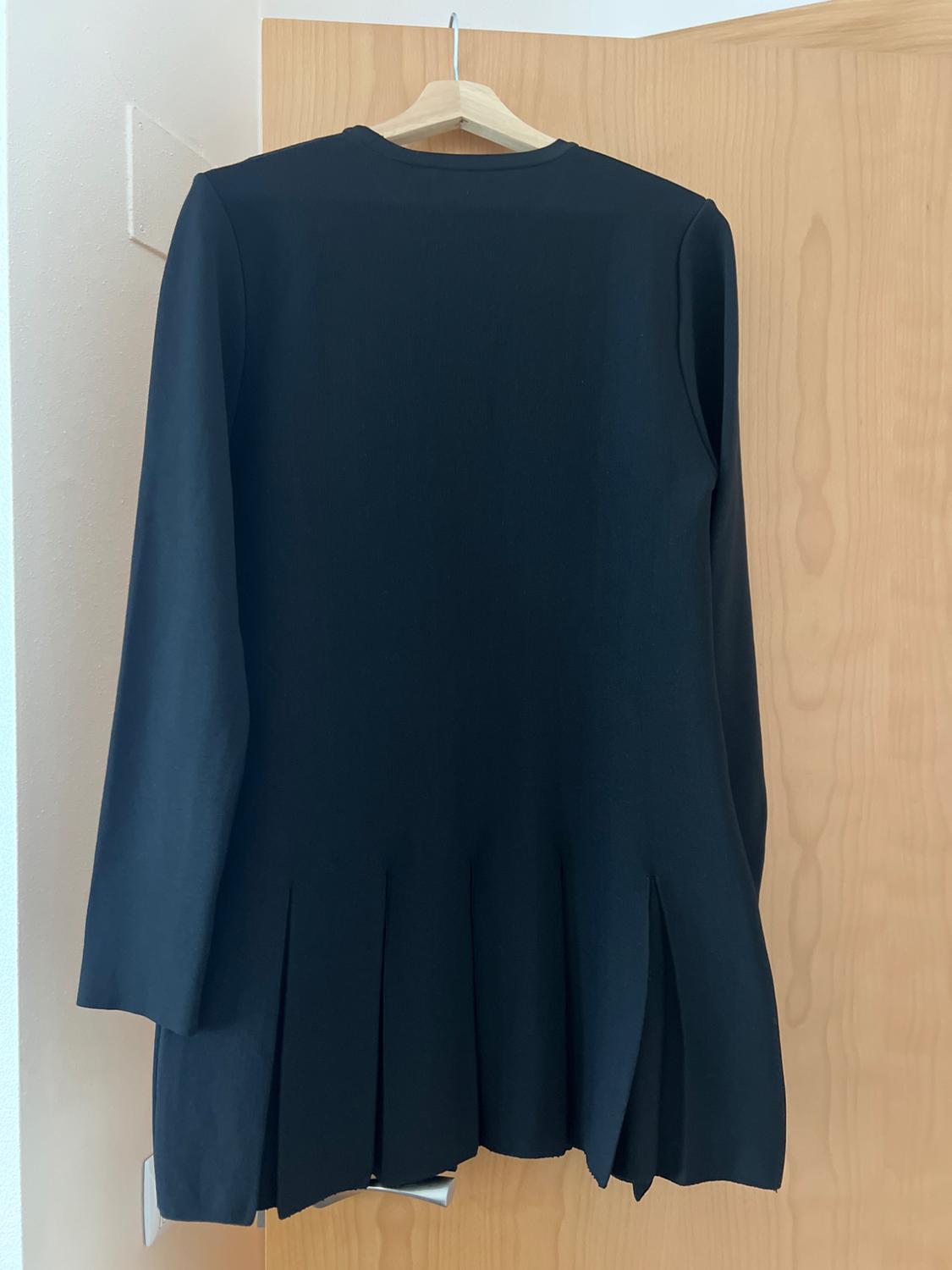 SHORT PLEATED KNIT DRESS - Image 4